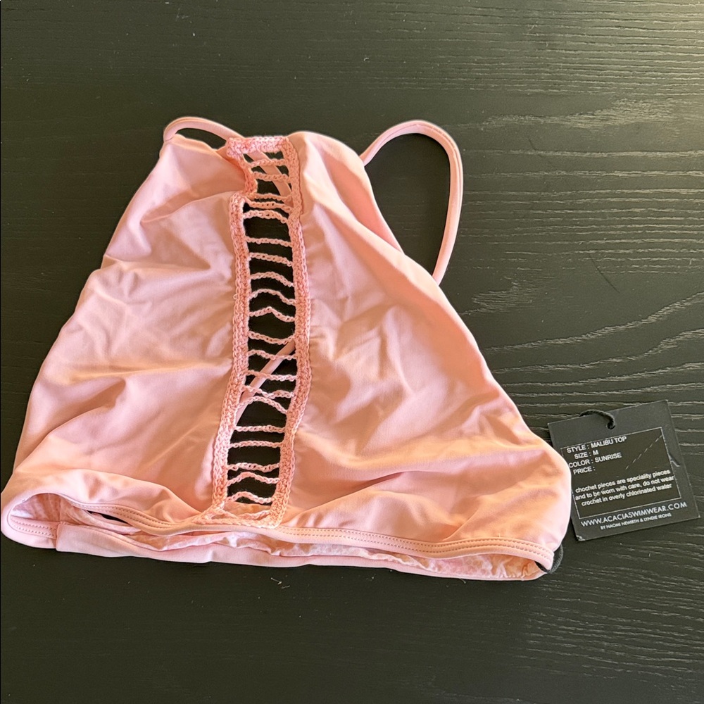 Acacia Swimwear Pink Top